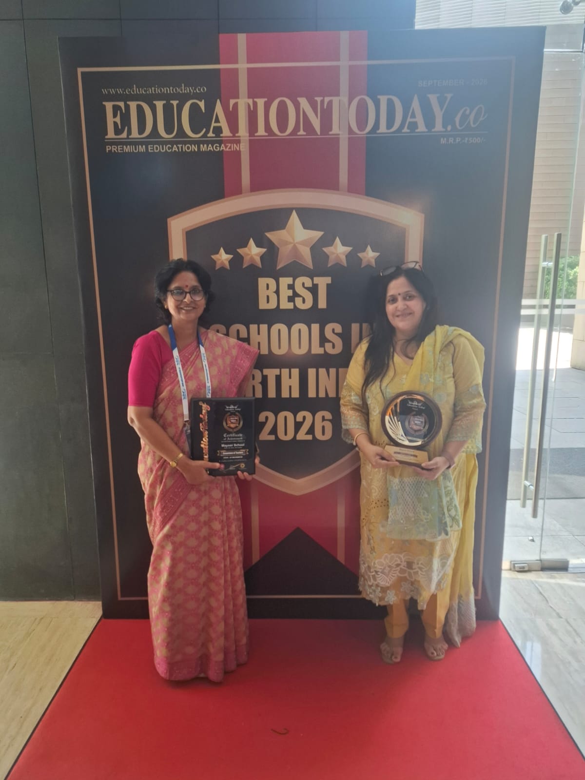 A Moment of Pride for Mayoor School Noida!